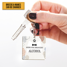 Personalized Custom Keychain Welcome To The Shitshow Keychain - Gifts For Dog Lovers - Personalized Dog Gifts - Custom Keychain