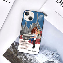 You Are The Missing Piece To My Heart - Couple Phone Case - Gift For Couples  Personalized Custom Phone Case