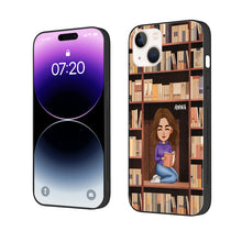 Just A Girl Who Loves Books - Gift For Reader - Personalized Custom Phone Case