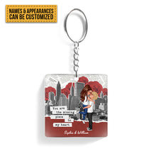 You Are The Missing Piece To My Heart - Couple Keychain - Gift For Couples  Personalized Custom Keychain