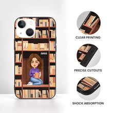 Just A Girl Who Loves Books - Gift For Reader - Personalized Custom Phone Case