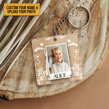 Custom Photo - Personalized Custom Keychain Always Loved, Never Forgotten, Forever Missed - Upload Image, Acrylic Keychain