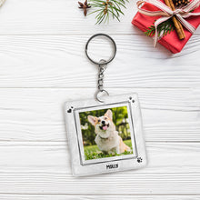 Custom Photo - Personalized Custom Dog Keychain Dog Memorial Gifts For Loss Of Dog dog - Personalized Keychains - Pet Memorial Gifts Cat Keychain