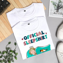 Cat Official Sleepshirt - Personalized Custom Unisex T-shirt