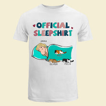 Cat Official Sleepshirt - Personalized Custom Unisex T-shirt