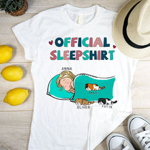 Cat Official Sleepshirt - Personalized Custom Unisex T-shirt