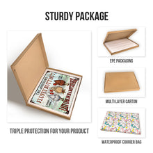 Personalized Chicken Fluffy Butt Hut Nuggets Customized Classic Metal Signs, Chicken Signs