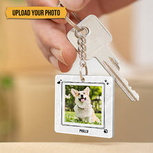 Custom Photo - Personalized Custom Dog Keychain Dog Memorial Gifts For Loss Of Dog dog - Personalized Keychains - Pet Memorial Gifts Cat Keychain