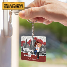 You Are The Missing Piece To My Heart - Couple Keychain - Gift For Couples  Personalized Custom Keychain