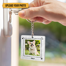 Custom Photo - Personalized Custom Dog Keychain Dog Memorial Gifts For Loss Of Dog dog - Personalized Keychains - Pet Memorial Gifts Cat Keychain