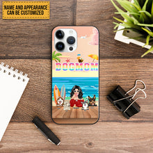 Dog Mom Summer - Gifts For Dog Lovers Pet Phone Case - Personalized Phone Case