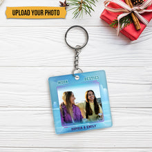 Custom Photo Personalized Keychain You Are The Reason I Don't Punch People At Work - Funny, Anniversary, Birthday Gifts For Colleagues, Coworker, Besties - Personalized Custom Acrylic Keychain