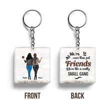 "She" To My "Nanigans" - Personalized Keychain - Birthday Gift For Besties, BFF, Sisters, Sistas, Co-workers