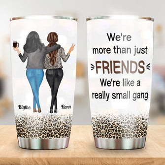 "She" To My "Nanigans" - Personalized Tumbler Cup - Birthday Gift For Besties, BFF, Sisters, Sistas, Co-workers