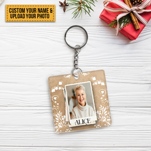 Custom Photo - Personalized Custom Keychain Always Loved, Never Forgotten, Forever Missed - Upload Image, Acrylic Keychain