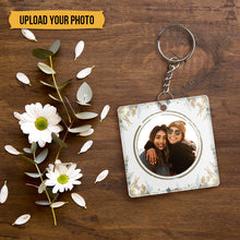 Custom Photo - Personalized Custom Keychain Besties Forever Besties Keychain Gift For Friends