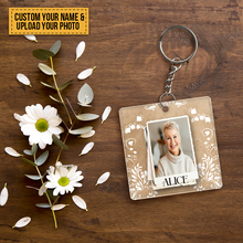 Custom Photo - Personalized Custom Keychain Always Loved, Never Forgotten, Forever Missed - Upload Image, Acrylic Keychain