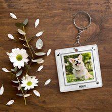 Custom Photo - Personalized Custom Dog Keychain Dog Memorial Gifts For Loss Of Dog dog - Personalized Keychains - Pet Memorial Gifts Cat Keychain