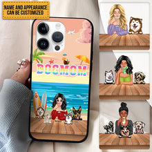 Dog Mom Summer - Gifts For Dog Lovers Pet Phone Case - Personalized Phone Case