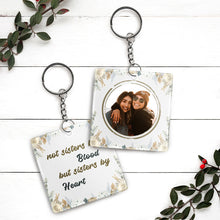Custom Photo - Personalized Custom Keychain Besties Forever Besties Keychain Gift For Friends
